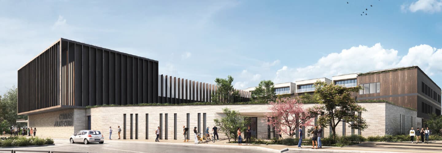 Reconstruction du college Joliot CURIE